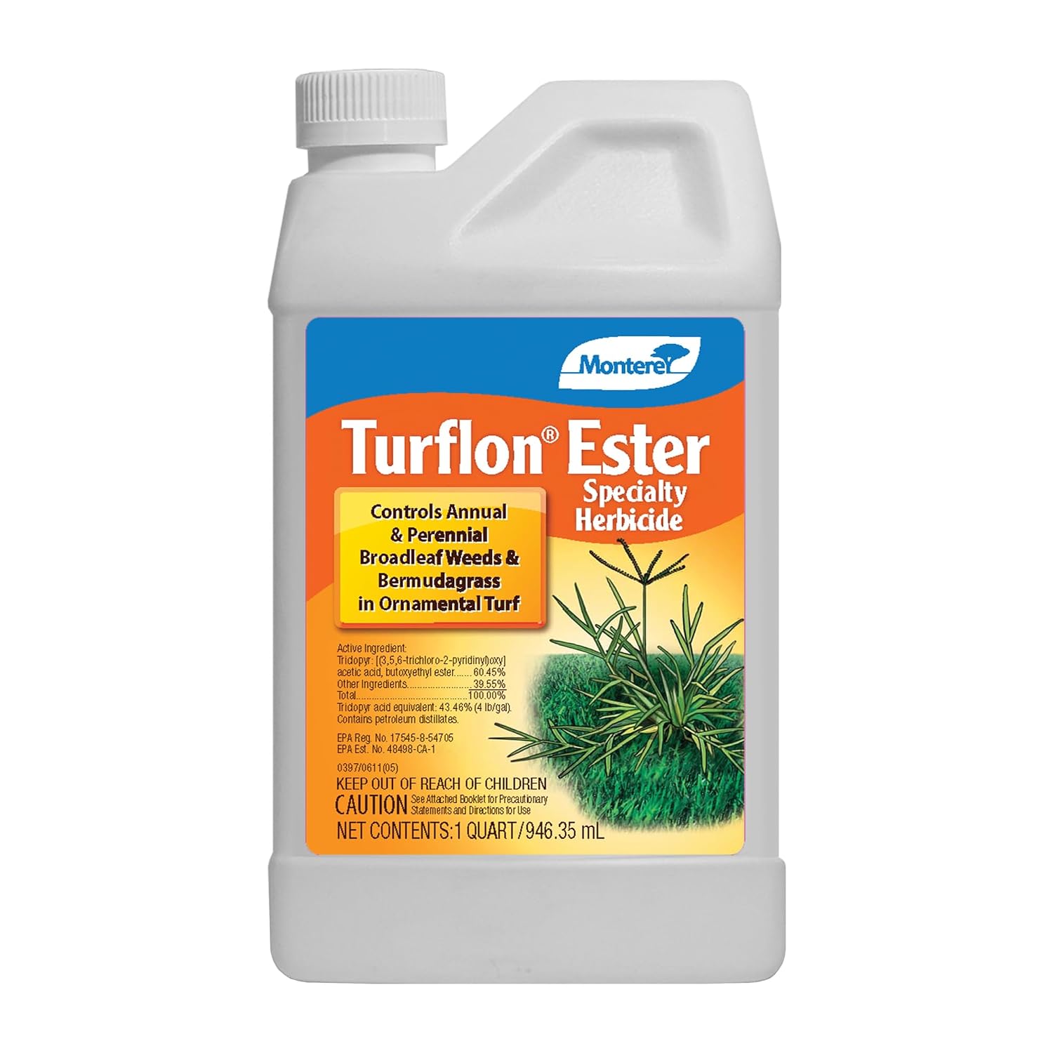 Monterey Turflon Ester Specialty Herbicide Weed Killer, 32 Ounces