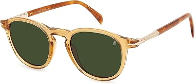 David Beckham DB 1114S Yellow Havana BrownGreen 4921145 men Sunglasses
