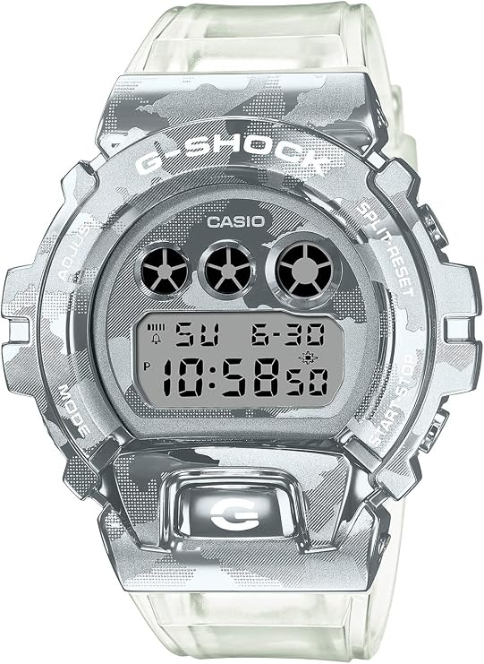 Casio DW-6900M-3JF G-Shock Wristwatch, Limited Edition / Metal Covered Skeleton Camouflage Series, F