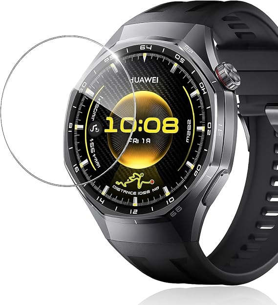 Huawei Watch GT6 Pro 46mm ile uyumlu Temperli Kırılmaz Cam Ekran Koruyucu - FC861