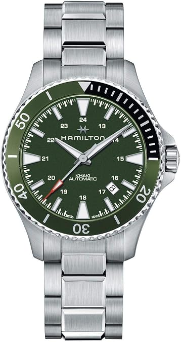 Hamilton Khaki Navy Automatic Men's Watch, 40mm Stainless Steel Case