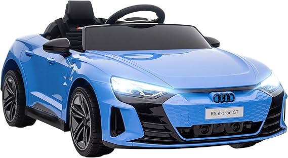 Aosom Licensed Audi RS e-tron GT 12V Ride On Car Truck for Kids Blue