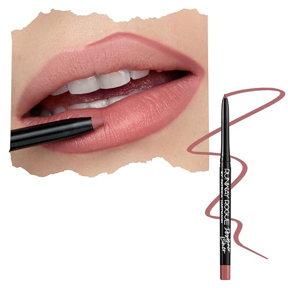 Runway Rogue Matte Lip Liner Pencil with Sharpener, A List