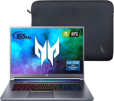 acer Predator Triton Laptop 16 WQXGA IPS ~ Intel i7-11800H 8-Core ~ NVIDIA GeForce RTX 3060~16GB DDR4~1TB SSD ~ Backlit Keyoard ~ Thunderbolt 4 ~ Fingerprint ~ Wi-Fi 6 ~ Win11 Pro WWC 32GB USB