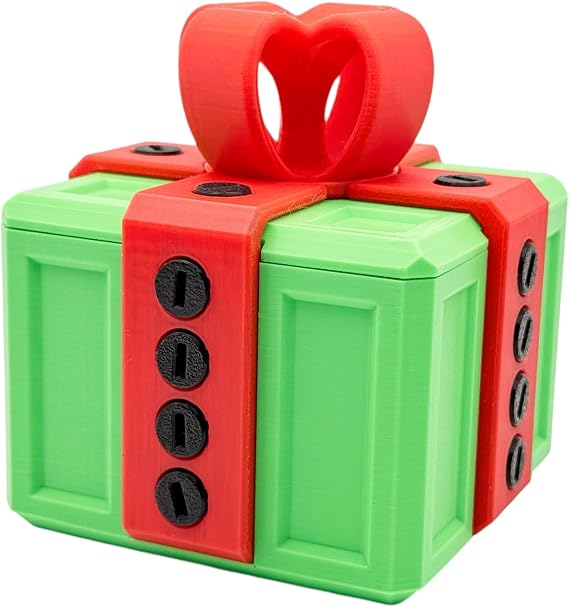 Annoying Gift Box with 20 Screws, Funny Prank Money & Gift Card Holder