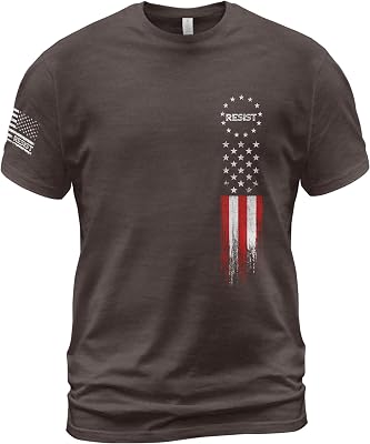Vintage Resist Shirts for Men, Political Tshirts Women Liberal, Resist Tee