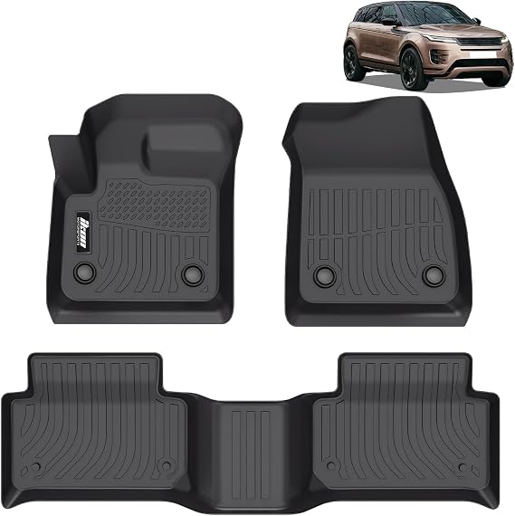 FREEMOTOR802 TPE Floor Mats Fits 2020-2025 Land Rover Range Rover Evoque