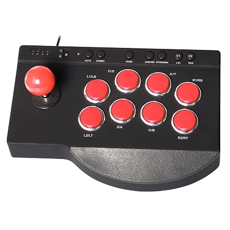 SUBSONIC - Arcade-Joystick kompatibel mit PS4 Xbox Serie X/S Xbox One PC PS3.