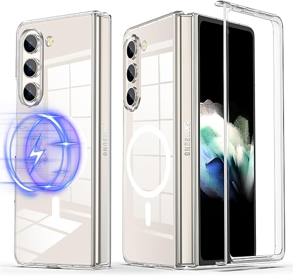 Magnetic Case for Samsung Galaxy Z Fold 6 Case Slim Fit, Luxury