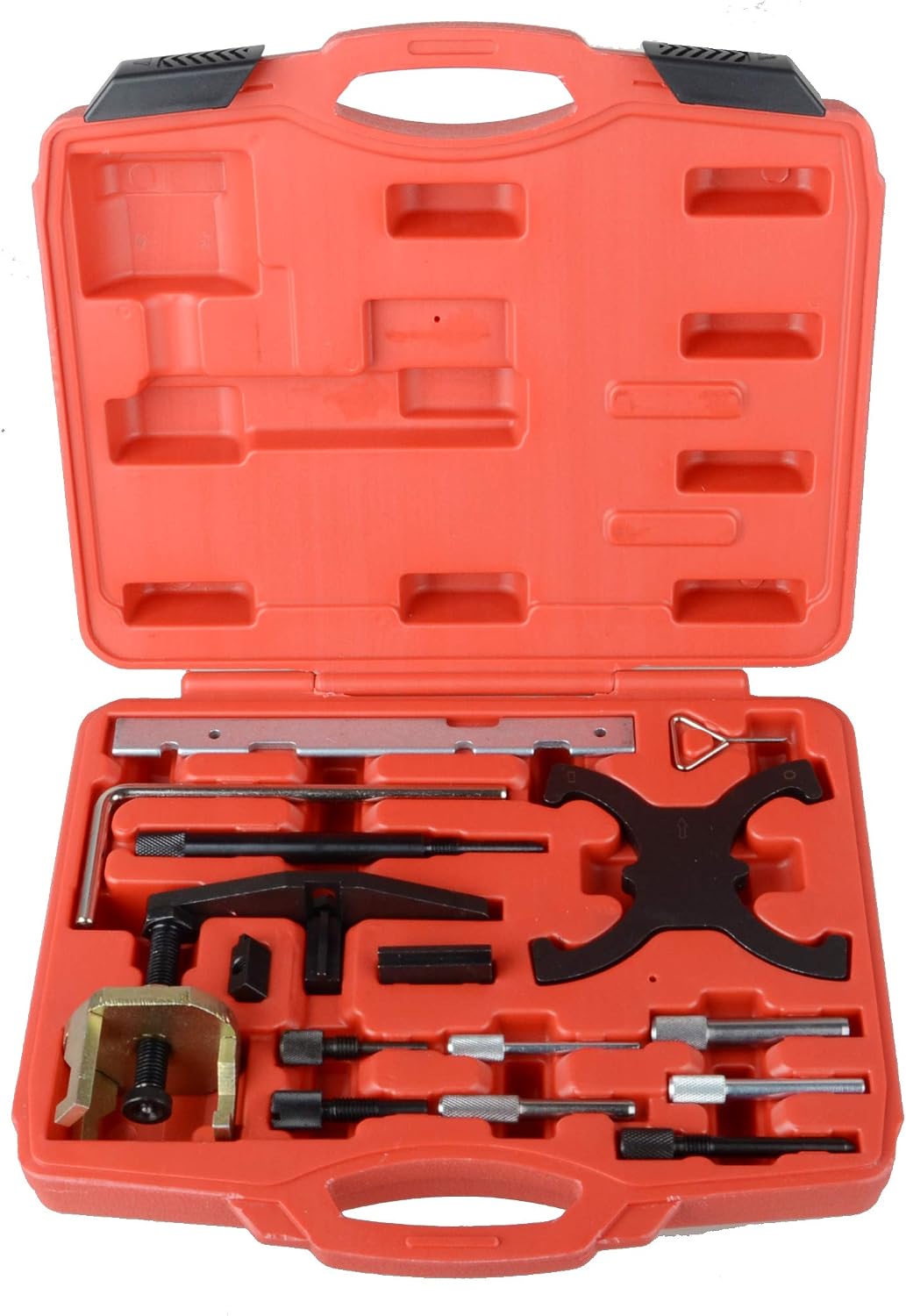 DAYUAN Motor Adjustment Tool Timing Belt Locking Flywheel Locking Tool for Focus Fiesta Mondeo Compatible with Ford Mazda1.4 1.6 1.8 2.0 Di/TDCi/TDDi