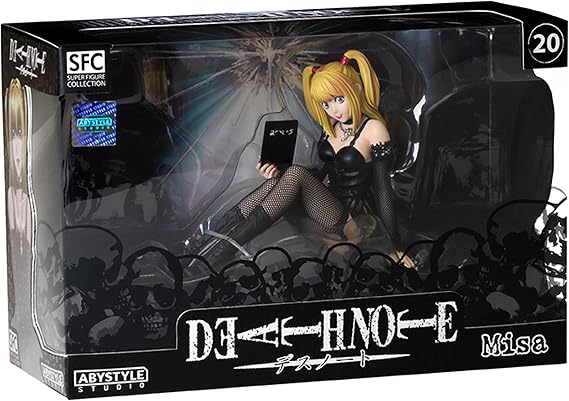 ABYSTYLE Studio Death Note Misa SFC Collectible PVC Figure Statue Anime Manga Figurine Home Room Office Decor Gift