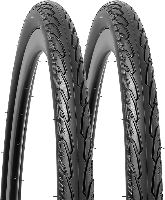 YUNSCM 700C Bike Tires 700x38C 40-622 for Road, Street, Hybrid Bike 700 x 38C 700x40C 28x1.50 Bicycle Tires 2 PCS (Y-924)