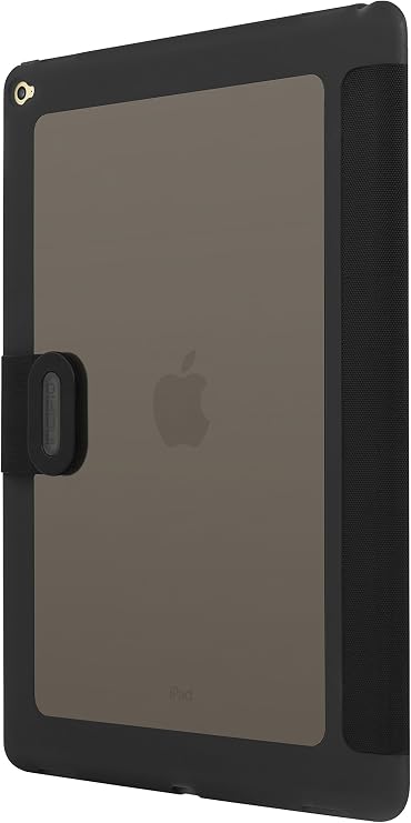 Incipio iPad Pro Case, Clarion iPad Pro Ultra-Thin Slim Fit with Translucent Folio Fold Rigid Over Closure Shock-Absorbing Cover - Black