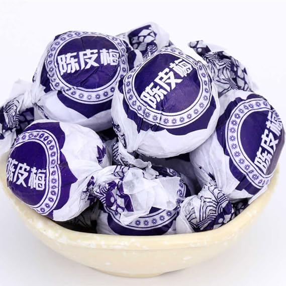 Dried Plum Fruit Candy 17.6oz/500g,plum candy,Independent packaging | Chan Pui Mui Preserved Plum