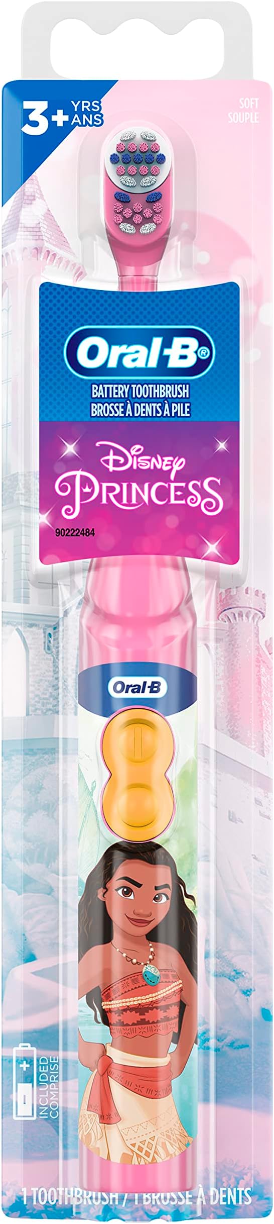 Oral-B Pro-Health Stages Disney Princess Battery Power Kids Electric Toothbrush Packaging May Vary