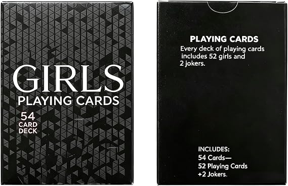 Lady Playing Cards,54 Of Beauties Standard Playing Card Decks Leisure And Entertainment Girls Playing Cards, Gifts