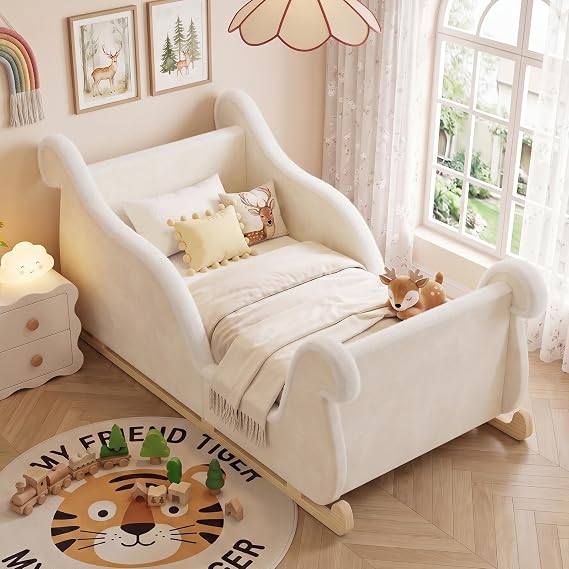 DoCred Toddler Bed - Toddler Floor Bed Frame
