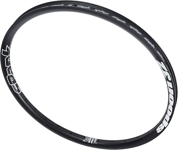 Spank Spoon 32 Bike Rims, (26inch, Black), Bombproof Rim, For ASTM 5, All Mountain, Trail, Freeride, E-Bike, Heavy to Light Riders