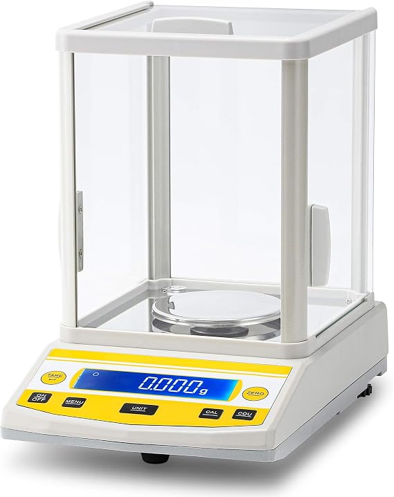 CGOLDENWALL Digital Analytical Balance High Precision Scale Digital Electronic Balance Scale for Laboratory Pharmacy (100g 1mg)