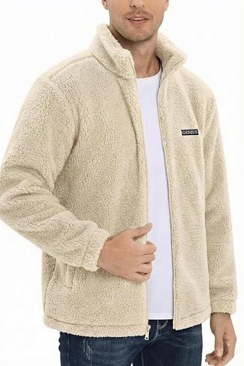 Oversize Plush Sweatshirt Men's Fleece Sweatshirt Men's Sweatshirt OVERSIZE-PELUSS