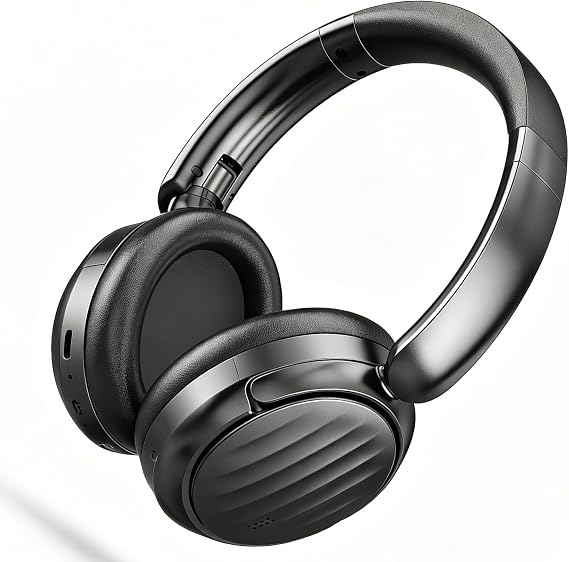 Bluetooth Headphones Jet Black