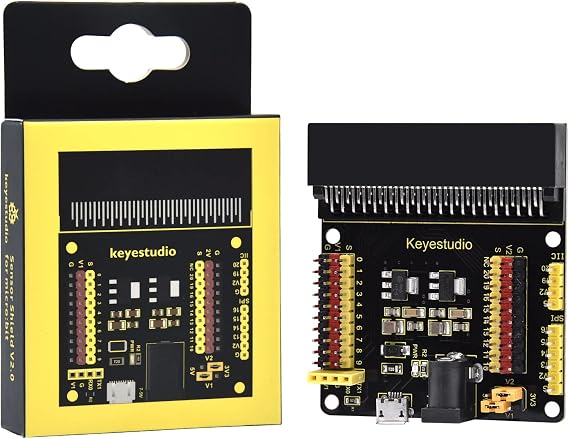KEYESTUDIO Microbit Sensor Breakout Board V2 I2C SPI Micro USB for BBC Micro:bit