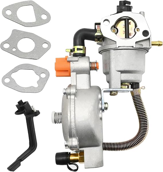 Dual Fuel Carburetor LPG Conversion Kit Replacemant for Tonco Generator GX200 170F 208cc 210cc 212cc 170G-GX200 6.5-7.5 HP