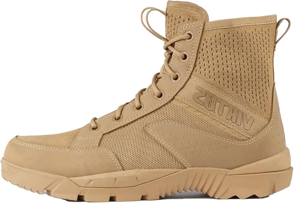 VIKTOS Men's Johnny Combat Vented Breathable Tactical Work Boots