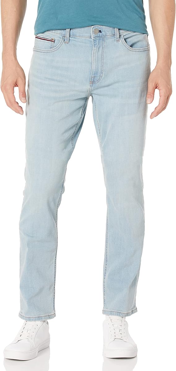 Tommy Hilfiger Men's Big & Tall Straight Fit Jeans