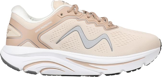 MBT Women's MBT-2000 Iii Lace Up in Beige in Size 11.5
