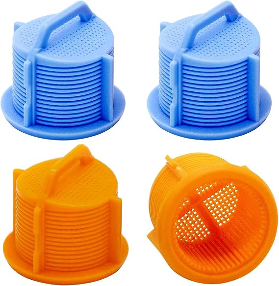 UPGRADE AGM73269501 Washer Water Inlet Valve Filter Screen (4 Pack) Fit for LG Kenmore Washer, Inlet Filter Screen Replace 1810261 AP5202486 PS3618281 EAP3618281 Washing Machine Filter by Beaquicy
