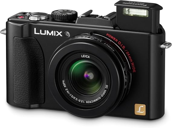 Panasonic Lumix DMC-LX5 10.1 MP Digital Camera with 3.8x Optical Image Stabilized Zoom and 3.0-Inch LCD - Black (OLD MODEL)