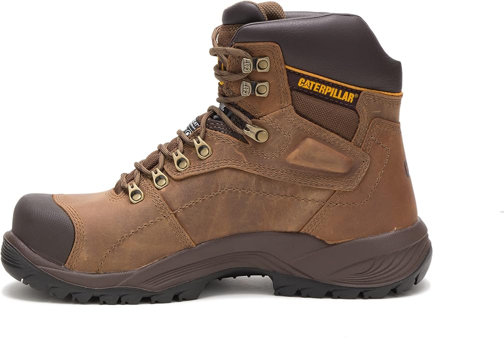 CAT Men's Diagnostic Waterproof Steel-Toe Work Boot