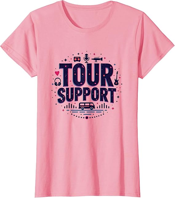 Im With The Band Tour Support Cool Music Crew Roadie Life Love T-Shirt