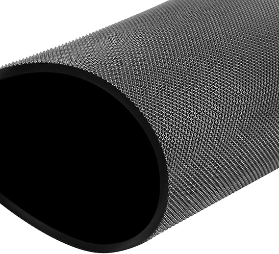 Shoe Sole Repair Rubber Soling Sheet, Shoes Bottom Repairing Material, 5/32 Inch (4 mm) Thickness (Black)