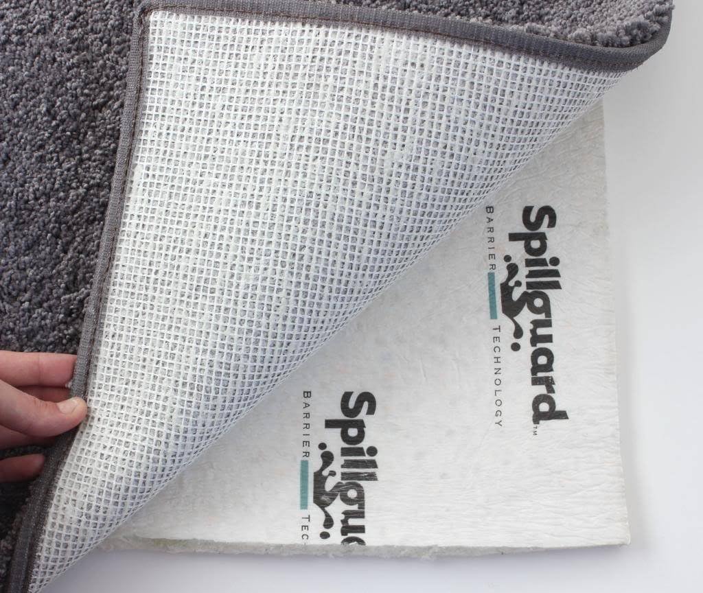Spillguard Barrier Deluxe Rug Pad | Visco- Elastic Memory Foam 6 x 6 Sample, 12 Thick