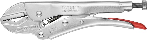 KNIPEX Tools 4004180 Locking Pliers with Universal Jaws, 7 Inch