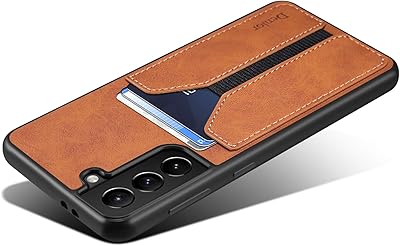 Kowauri for Galaxy S21 Case,SM-S21 PU Leather Wallet Case with Credit Card Slot Holder Ultra Slim Protector Case for Samsung Galaxy S21 5G 6.2 inch Khaki
