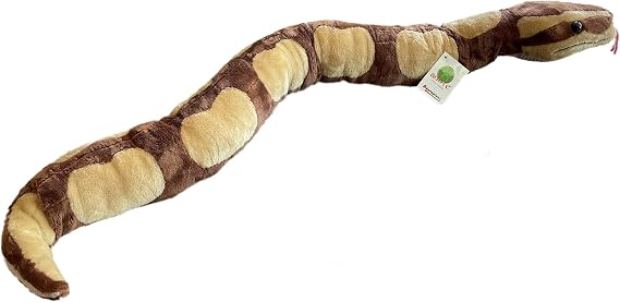 Adore 39" Pretzel The Ball Python Snake Plush Stuffed Animal Toy