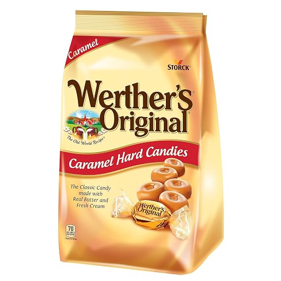 Werther's Original Hard Candies Caramel, 30 Oz - 1 Pack