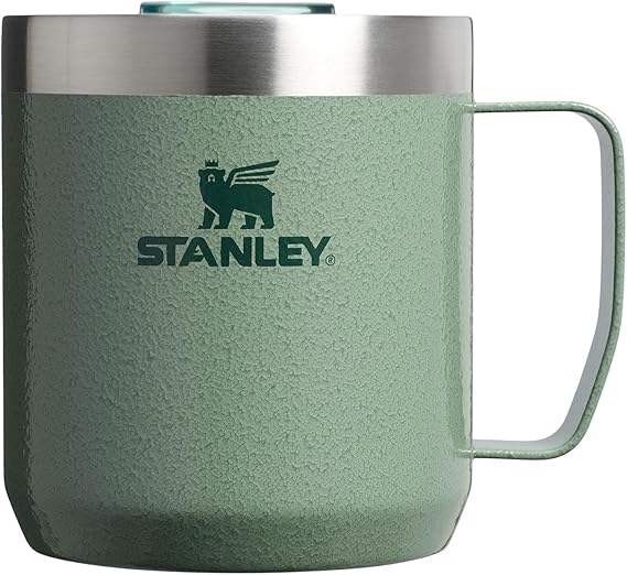 STANLEY Classic Legendary Termos Bardak 0.35 Litre - Yeşil (Hammertone Green) | Paslanmaz Çelik