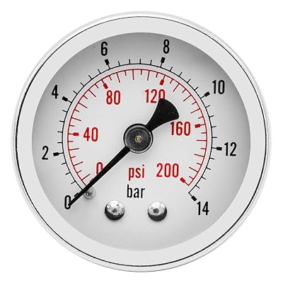 Groz 60635 Pressure Gauge 18 NPT