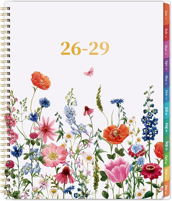 2026-2029 Monthly Planner - 3 year planner 2026-2029, Jul. 2026 - Jun. 2029