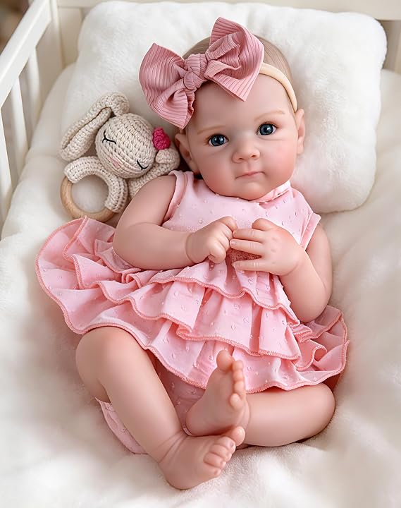 Aori Reborn Baby Dolls, Realistic Newborn Baby Doll with Poseable Limbs