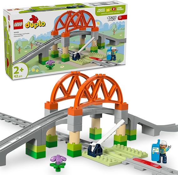 LEGO DUPLO Town Tren Köprüsü ve Rayları Ek Seti 10426