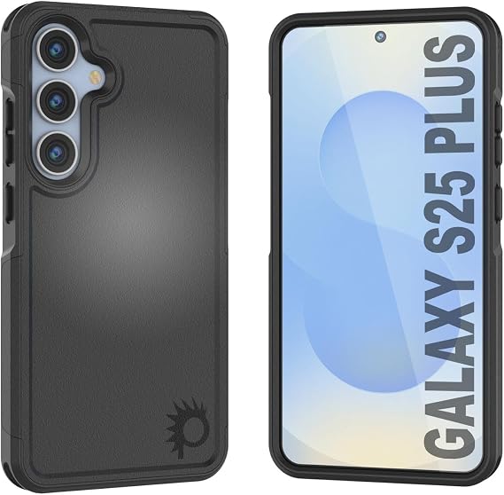PunkCase for Galaxy S25 Plus Case [Spartan 2.0] Clear Rugged Heavy Duty Cover | Ultra Slim Military Grade Protection W/Raised Bezel Design for Galaxy S25+ Plus 5G (2025) (6.7")