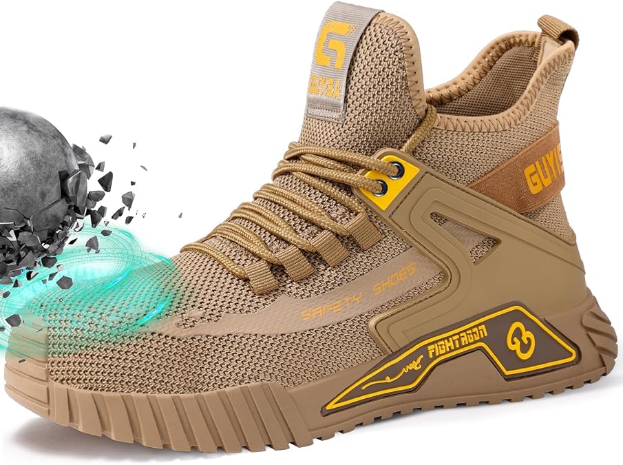 Steel Toe Shoes for Men Work Safety Industrial Shoes