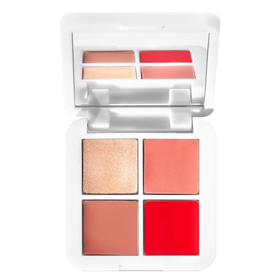 RMS Beauty Lip2Cheek Cream Blush & Lip Tint, 0.28 oz | Multi-use buildable cream blush & lip tint. Hydrating natural pigment stain for a lightweight, long-lasting cheek glow.