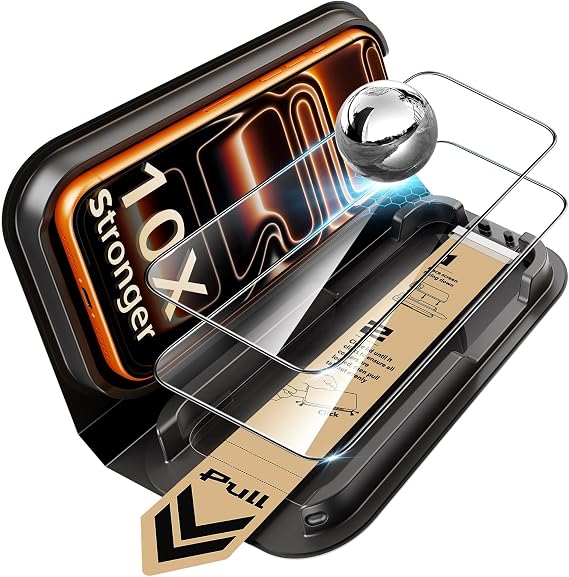 ESR 2 Pack UltraFit Armorite Pro for iPhone 17 Pro Max Screen Protector