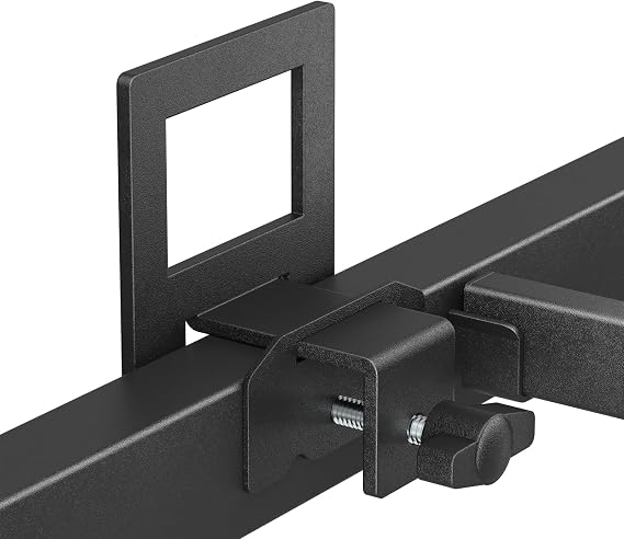 6 PCS Non Slip Mattress Gaskets for Metal Bed Frame, Anti-Slip Holder in Place Gripper, Mattress Slide Stopper, Adjustable Anti-Slip Baffle, Easy to Install, Black